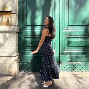 ODD MUSE polka dot dress